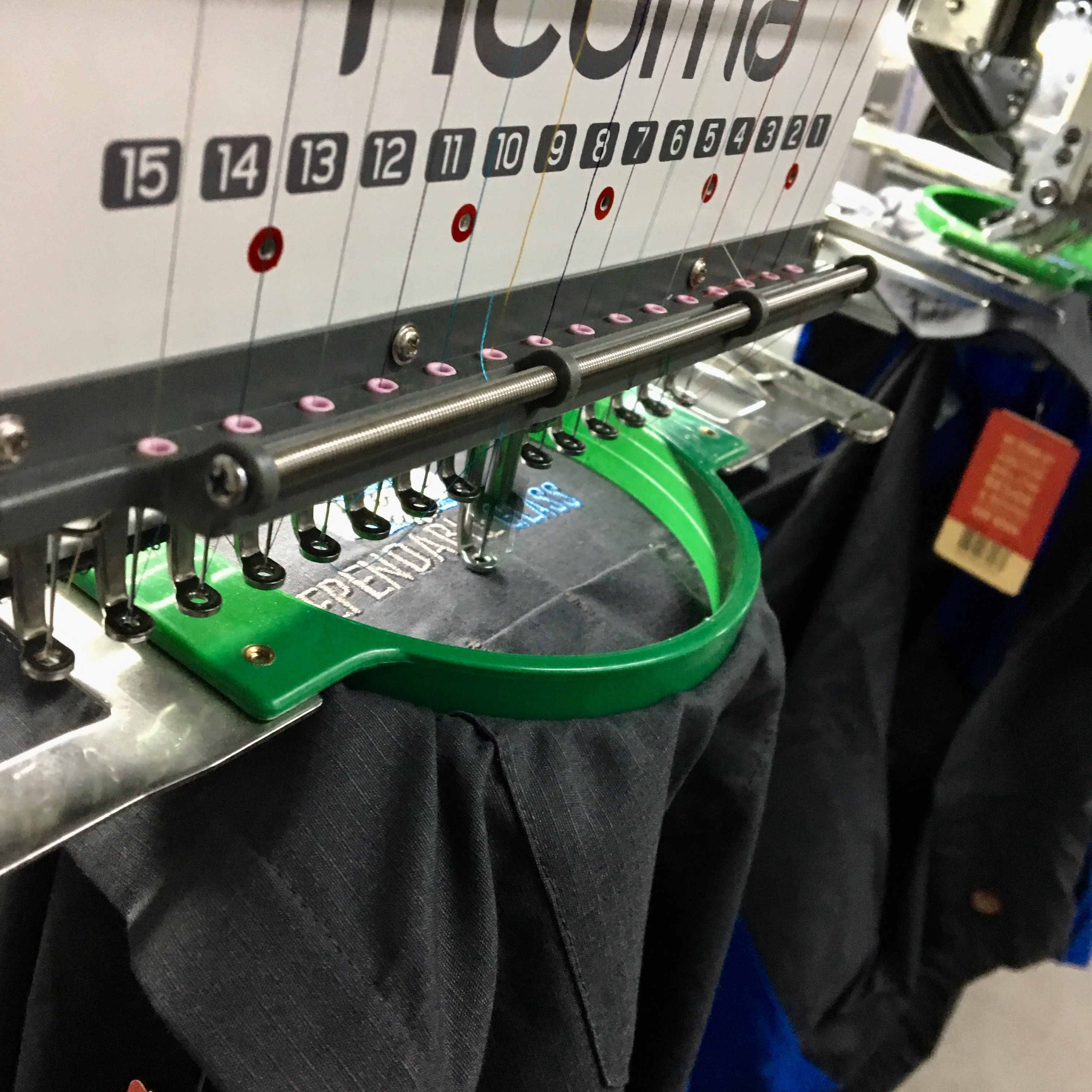 Professional embroidery for workwear, hats and uniforms. project by Limitless Graphix