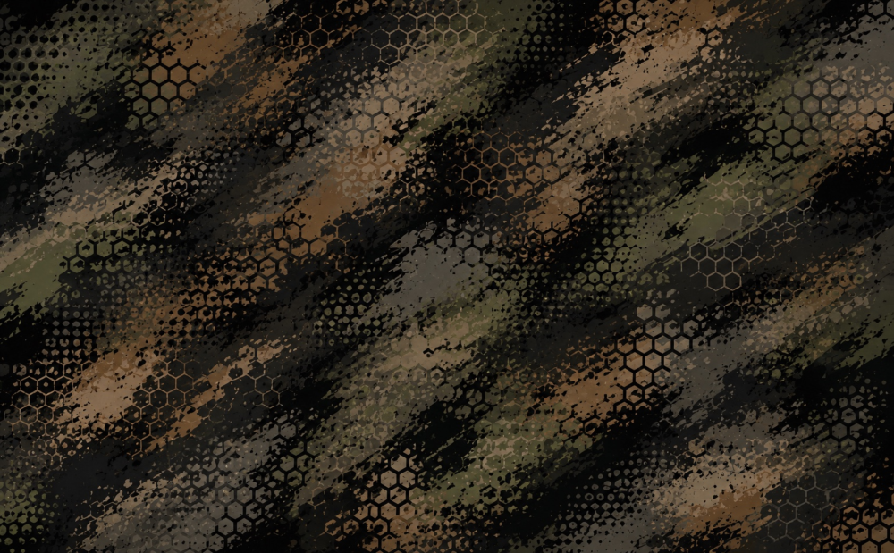 Ranger Wood tight-scale camo pattern