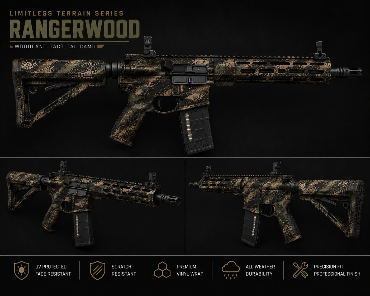 Main Smith & Wesson M&P 15-22 camo view