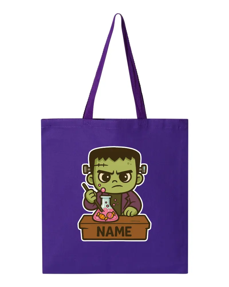 Frank Halloween tote