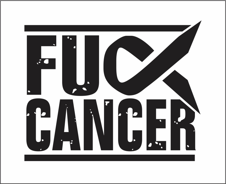 F-Cancer decal