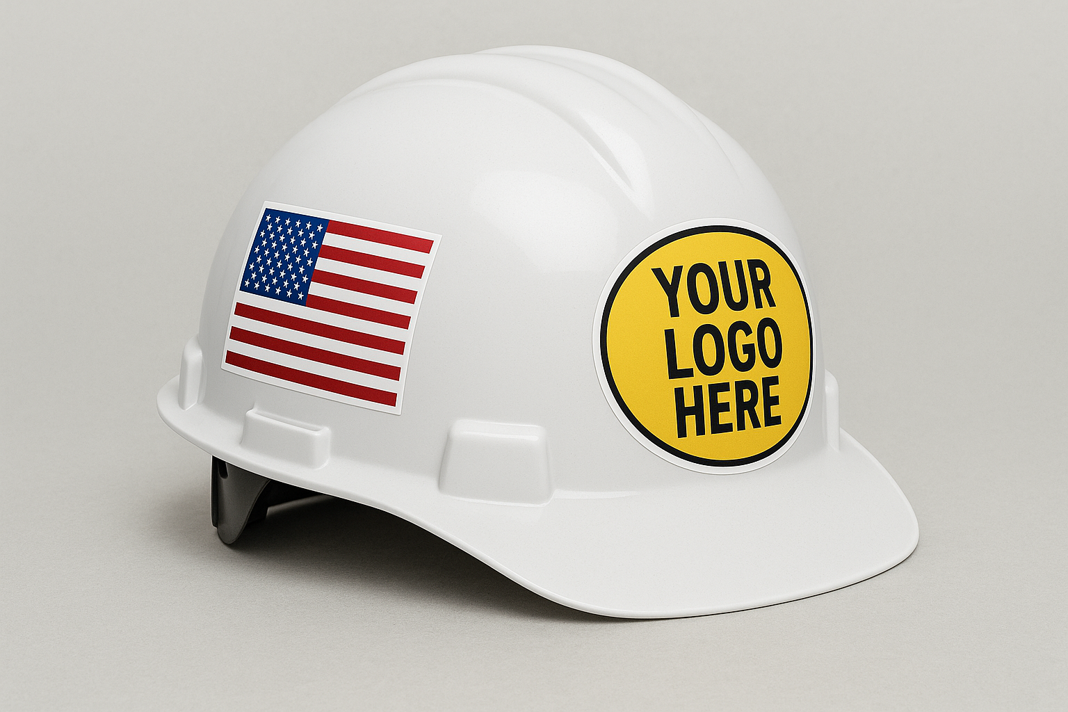 Hardhat Stickers Example