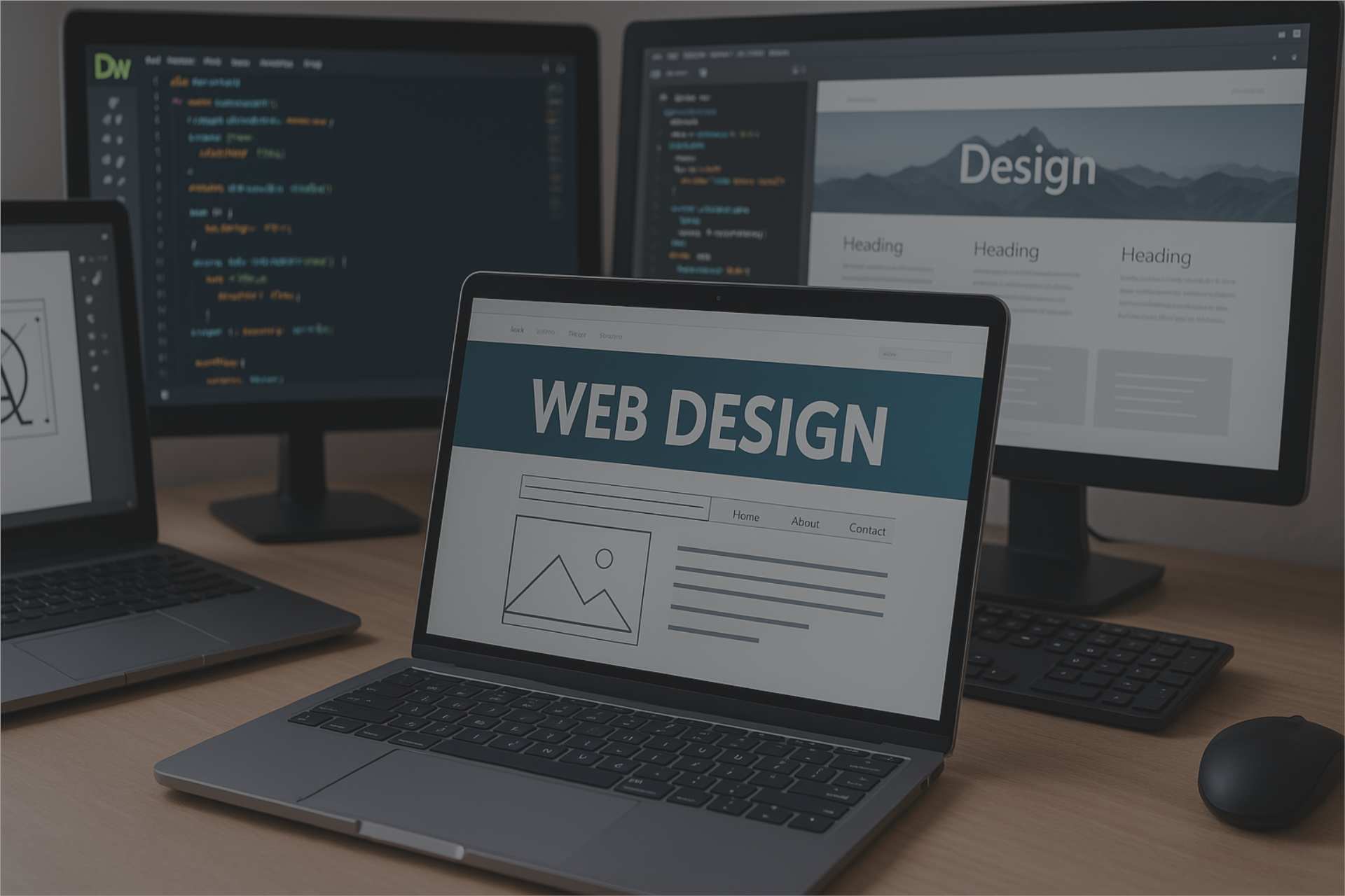 Straightforward website support for select small-business clients. project by Limitless Graphix